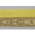 1/700 German H-class Hutten Wooden Deck w/Masking Sheets & PE for Very Fire kit #VF700906