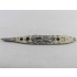 1/700 USS Missouri BB-63 Wooden Deck, Masking, Planking Masking PE for Very Fire VF700909