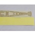 1/700 SMS Derfflinger 1916 Wooden Deck, Masking, Planking Masking PE for Snowman #SP7034