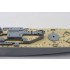 1/400 USS Missouri BB-63 Wooden Deck w/Masking Sheets & PE for Academy kit #14401