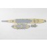 1/400 USS Missouri BB-63 Wooden Deck w/Masking Sheets & PE for Academy kit #14401