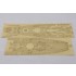 1/400 USS Missouri BB-63 Wooden Deck w/Masking Sheets & PE for Academy kit #14401