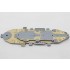 1/400 USS Missouri BB-63 Wooden Deck w/Masking Sheets & PE for Academy kit #14401