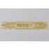 1/350 Schleswig-Holstein Battleship 1935 Wooden Deck for Trumpeter kit #05354