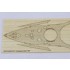 1/350 Schleswig-Holstein Battleship 1935 Wooden Deck for Trumpeter kit #05354