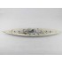 1/350 German Bismarck Battleship Wooden Deck for Trumpeter #05358