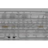 1/700 USS California BB-44 1941 Wooden Deck for Trumpeter kit #05783