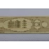 1/700 USS California BB-44 1941 Wooden Deck for Trumpeter kit #05783