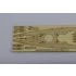 1/700 USS California BB-44 1941 Wooden Deck for Trumpeter kit #05783