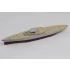 1/700 USS California BB-44 1941 Wooden Deck for Trumpeter kit #05783