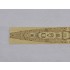 1/700 German Battleship Gneisenau 1940 Wooden Deck for Flyhawk #FH1149