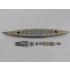 1/700 German Battleship Gneisenau 1940 Wooden Deck for Flyhawk #FH1149