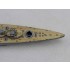 1/700 German Battleship Gneisenau 1940 Wooden Deck for Flyhawk #FH1149