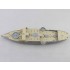 1/144 Chinese Peiyang Squadron "Ping Yuen" Wooden Deck for Bronco kit #KB14005