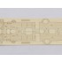 1/144 Chinese Peiyang Squadron "Ping Yuen" Wooden Deck for Bronco kit #KB14005
