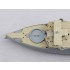 1/144 Chinese Peiyang Squadron "Ping Yuen" Wooden Deck for Bronco kit #KB14005