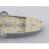 1/144 Chinese Peiyang Squadron "Ping Yuen" Wooden Deck for Bronco kit #KB14005