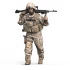 1/35 US Marine Corps Machine Gunner w/M249 in Afghanistan 2012