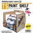 Paint Shelf T5 for Large Bottles