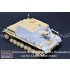 1/35 Brummbar Late Production Zimmerit set for Tamiya #35353 kit