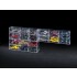 1/64 Six Car Interlocking Display Case 4"x10.5"x2"