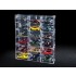 1/64 Six Car Interlocking Display Case 4"x10.5"x2"