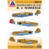 Decals for 1/48 Messerschmitt Bf 109F - H. J. Marseille