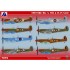Decals for 1/72 Supermarine Spitfire MK. V, VIII & IX in SAAF