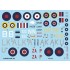 Decals for 1/72 Hawker Hurricane IIc