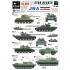 1/35 Numbers for JNA - Jugoslavian Tank & Turret 1990s