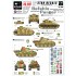 1/35 Decals for German Befehlspanzer Ausf.A/G, Panzer IV Ausf.J, Pz.Kpfw IV Ausf.H