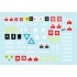 1/35 Decals for British 7th Desert Rats Armoured Division in North West Europe 1944-1945