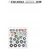 1/35 US 601st Tank Destroyer Battalion Decal for M5A1 Stuart/M2 Halftrack/M10 GMC in Italy
