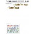 1/35 German Funklenk (fkl) Tanks Decals for Tiger I in Italy & Stug III G in France