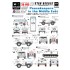 1/35 Peacekeepers #1 UNEF/UNIFIL Decals for BTR-40/VW T3 Bus/VAB/M113A1 in the Middle East
