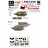 1/35 Spanish Civil War #2 CA-1 Schneider Decals for Republican Tanks JSU Militias/UGT/UHP