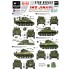 1/35 IWO Jima Sherman Gun & Flamethrower Tanks Decals for M4A2 Mid/M4A2 Flame/M4A3 Flame