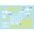 1/35 IWO Jima Sherman Gun & Flamethrower Tanks Decals for M4A2 Mid/M4A2 Flame/M4A3 Flame