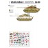 1/35 German Tanks 1945 Decals for Panther Ausf G/Tiger II/Marder II in Hungary & Balaton 
