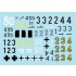 1/35 German Tanks 1945 Decals for Panther Ausf G/Tiger II/Marder II in Hungary & Balaton 