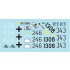 1/35 SdKfz 251 Ausf D Eastern Front 1945 Decals 