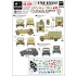 Decals for 1/35 German Afrika Mix Part3 - FJ-Brigade Ramcke/ Opel Blitz/ WV Kubelwagen