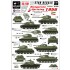 1/35 Hungarian Uprising 1956 Decals #2 - T-34-85,SU-76M,JSU-152K, JS-3M, PT-76 m/1951