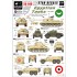 Decals for 1/35 Egyptian Tanks 1950s: BTR-152/T-34-85/SU-100/JS-3M Stalin/Staghound