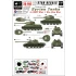 Decals for 1/35 Syrian Tanks T-34-85 and T-55A in 1967 War / Six-Day War
