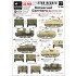 Decals for 1/35 Universal Carriers Mk.I in North Africa and Italy (British,Polish,NZ..)