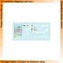 Decals for 1/35 Syrian T-54 and T-55 Tanks in Yum Kippur War 1973