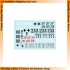 Decals for 1/35 Tiger I Ausf.E Mid Production with Zimmerit