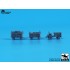1/200 Airport Tow Truck and Baggage Carts