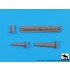1/35 AH-64 Apache Attack Helicopter Tail for Takom kits